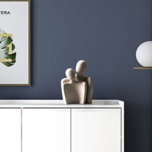 Elegant Handmade Ceramic Sculpture in Two Sizes