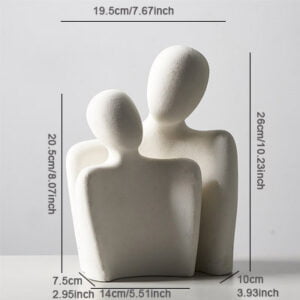 Unique Ceramic Statue for Home, Office, or Hotel Decor