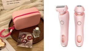 2 In 1 Hair Removal Epilator USB Rechargeable Trimmer Women Body Razor Face Leg Armpit Bikini Hand Pubic Shaver Hair Remover Daily Use Product Health-conscious Products