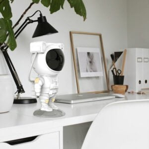 Creative Astronaut Galaxy Starry Sky Projector Nightlight USB Atmospher Bedroom Table Lamp - Image 7