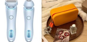 2 In 1 Hair Removal Epilator USB Rechargeable Trimmer Women Body Razor Face Leg Armpit Bikini Hand Pubic Shaver Hair Remover Daily Use Product Health-conscious Products