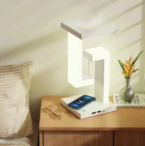 Creative Wireless Charging Suspension Table Lamp - Eye Protection & Magnetic Floating Lamp - Image 2