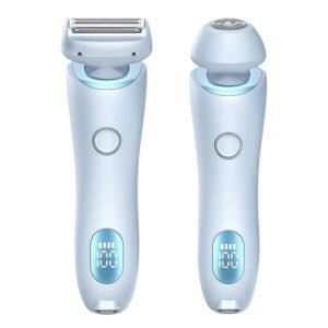 2 In 1 Hair Removal Epilator USB Rechargeable Trimmer Women Body Razor Face Leg Armpit Bikini Hand Pubic Shaver Hair Remover Daily Use Product Health-conscious Products