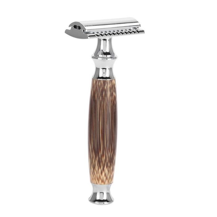Bamboo Safety Razor – front view