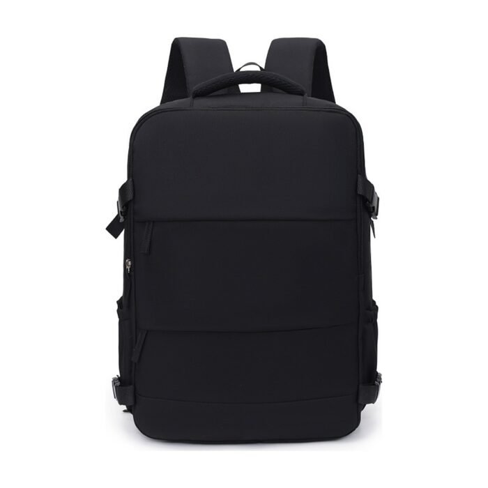 Travel Backpack for Women – Black – front view